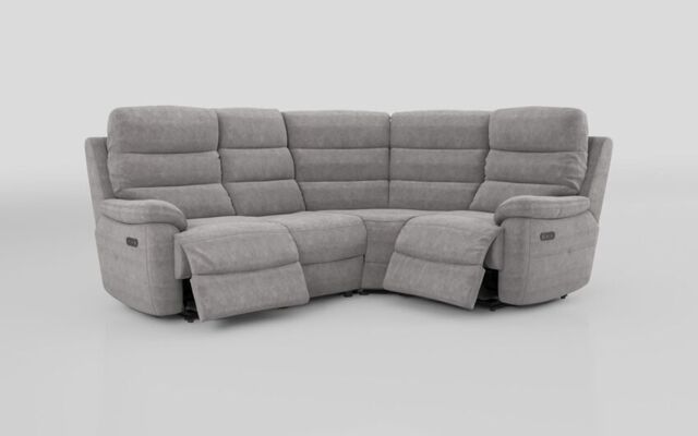 Ossett 2 Corner 1 Power Sofa with Head Tilt  - poltronesofà at ScS