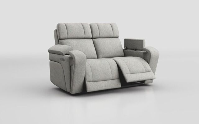 Adstock 2 Seater Power Recliner With Power Head Tilt - poltronesofà at ScS