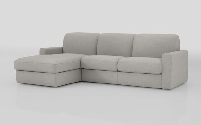 Barete Large Arm 4 Seater Sofa Bed with Left Hand Facing Large Lounger - poltronesofà at ScS