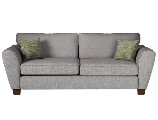Theo Fabric 4 Seater Standard Back Sofa  - poltronesofà at ScS