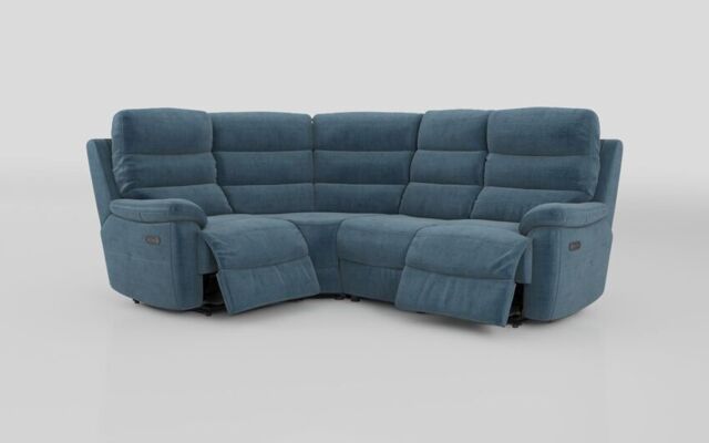 Ossett 1 Corner 2 Power Sofa with Head Tilt - poltronesofà at ScS