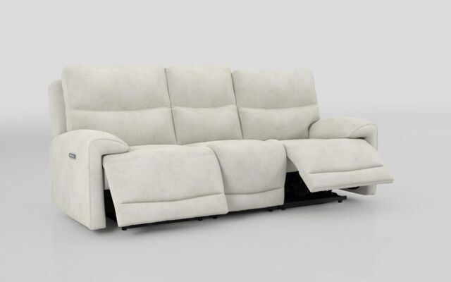 Caldbeck 3 Seater Power Recliner Sofa with Power Head Tilt  - poltronesofà at ScS