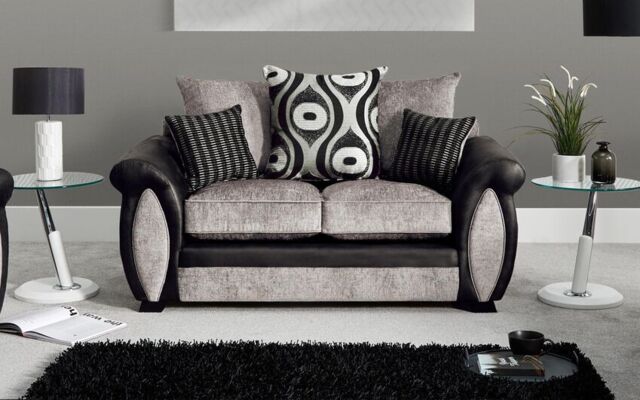 Maddie Fabric 2 Seater Scatter Back Sofa  - poltronesofà at ScS
