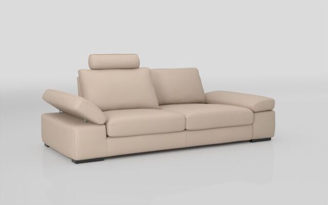 Savazza 3 Seater Sofa with Adjustable Back Rest  - poltronesofà at ScS