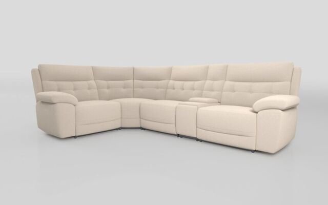Belford 1 Corner 3 Sofa with Console  - poltronesofà at ScS