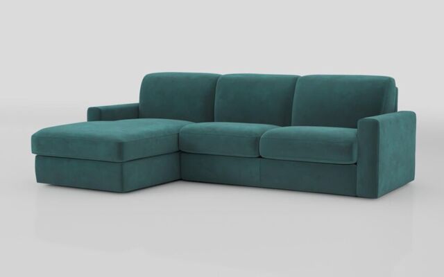 Barete Large Arm 4 Seater Sofa Bed with Left Hand Facing Large Lounger - poltronesofà at ScS