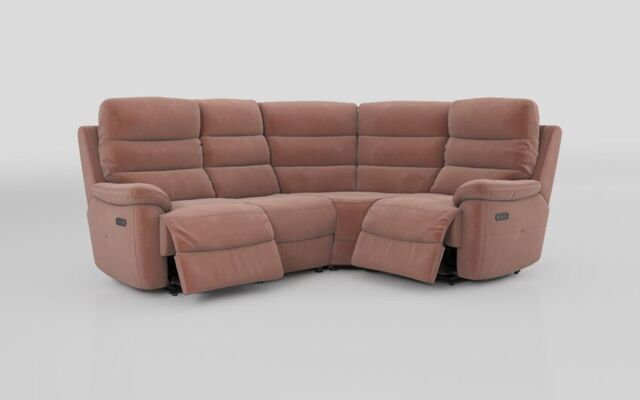 Ossett 2 Corner 1 Power Sofa with Head Tilt  - poltronesofà at ScS