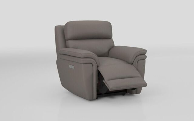 Maer Power Recliner Chair with Power Head Tilt & Lumbar - poltronesofà at ScS