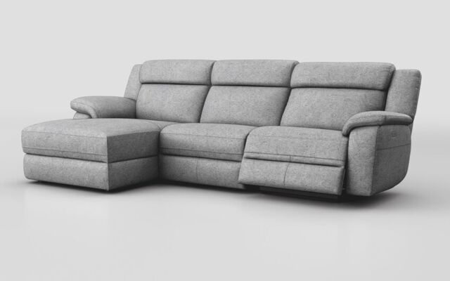 Sarsina 3 Seater Sofa Right Hand Facing Power & Left Hand Facing Lounger - poltronesofà at ScS