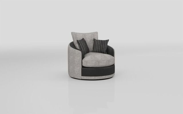 Maddie Fabric Twister Chair  - poltronesofà at ScS