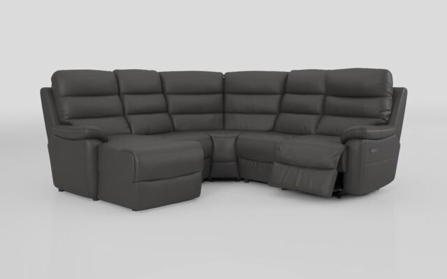 Ossett 2 Corner 2 Left Hand Facing Chaise Right Hand Facing Power Sofa with Head Tilt - poltronesofà at ScS