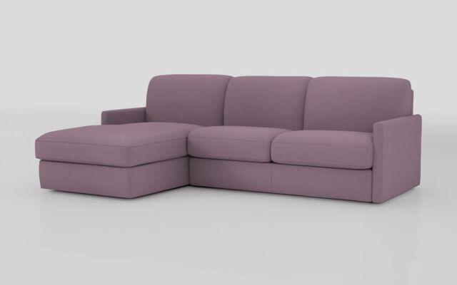 Barete Slim Arm 4 Seater Sofa Bed with Left Hand Facing Large Lounger - poltronesofà at ScS