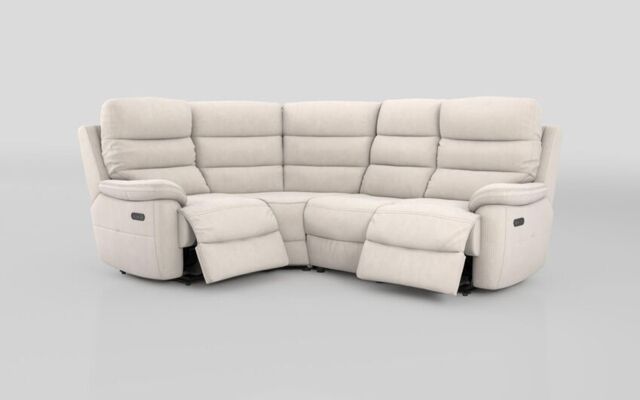 Ossett 1 Corner 2 Power Sofa with Head Tilt  - poltronesofà at ScS