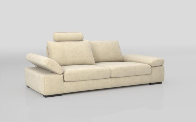 Savazza 3 Seater Sofa with Adjustable Back Rest  - poltronesofà at ScS