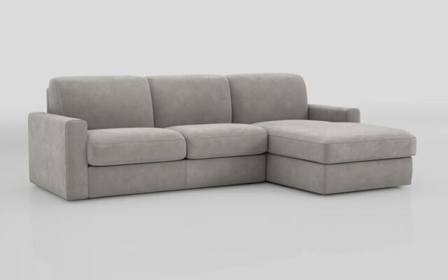 Barete Large Arm 4 Seater Sofa Bed with Right Hand Facing Large Lounger  - poltronesofà at ScS