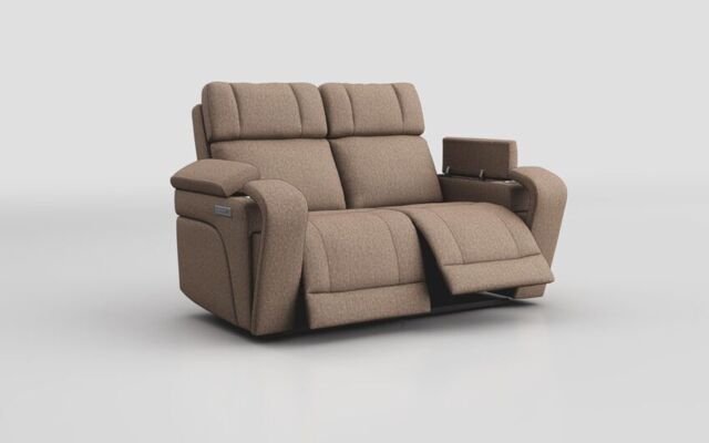 Adstock 2 Seater Power Recliner With Power Head Tilt - poltronesofà at ScS