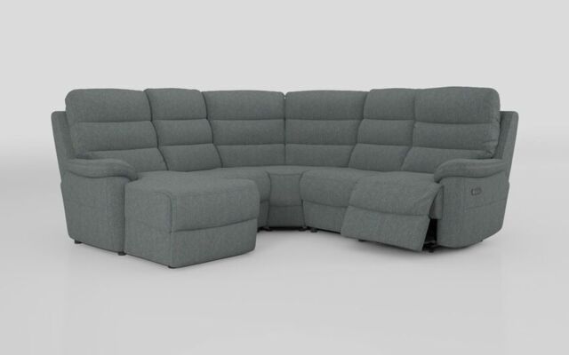 Ossett 2 Corner 2 Left Hand Facing Chaise Right Hand Facing Power Sofa with Head Tilt - poltronesofà at ScS