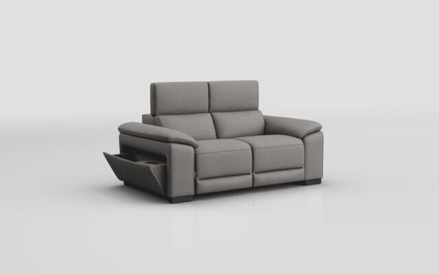 Mesola 2 Seater Sofa with Manual Head Tilt - poltronesofà at ScS