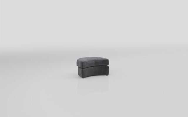 Living Esme Fabric Large Twister Footstool - poltronesofà at ScS