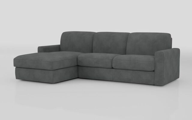 Barete Large Arm 4 Seater Sofa Bed with Left Hand Facing Large Lounger - poltronesofà at ScS