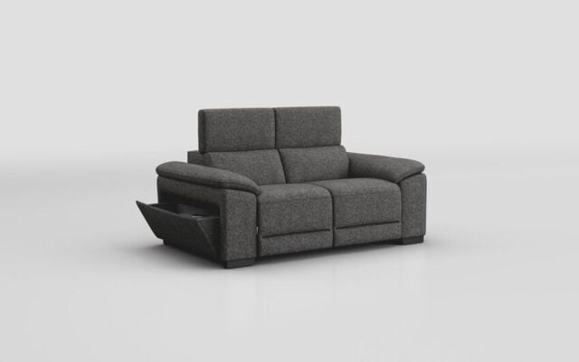 Mesola 2 Seater Sofa with Manual Head Tilt - poltronesofà at ScS