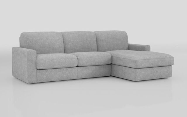 Barete Large Arm 4 Seater Sofa Bed with Right Hand Facing Large Lounger  - poltronesofà at ScS