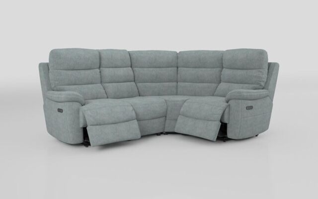 Ossett 2 Corner 1 Power Sofa with Head Tilt - poltronesofà at ScS