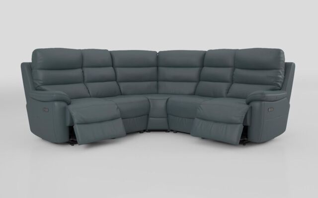 Ossett 2 Corner 2 Power Sofa with Head Tilt - poltronesofà at ScS
