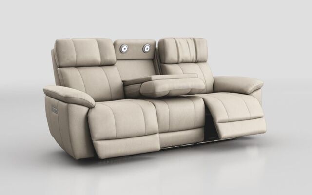 Sassuolo 3 Seater Power Recliner Tech Sofa  - poltronesofà at ScS