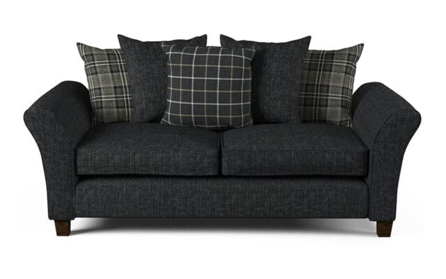 Hugo Fabric 3 Seater Scatter Back Sofa  - poltronesofà at ScS