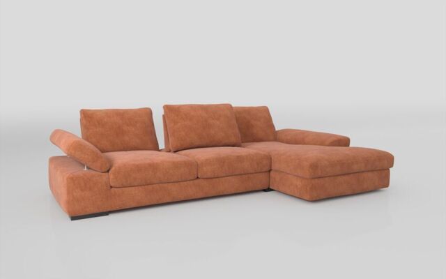 Savazza 4 Seater Sofa with Adjustable Back Rest Right Hand Facing Lounger - poltronesofà at ScS