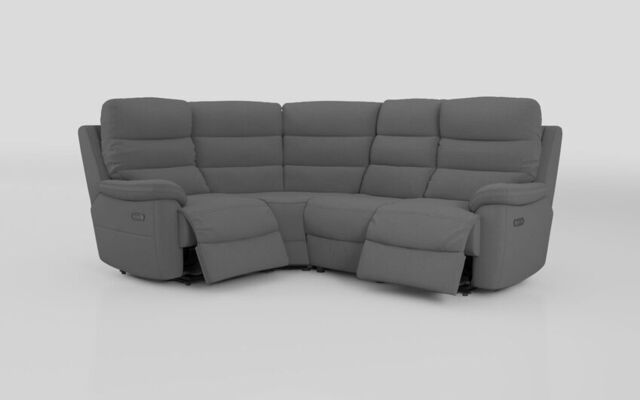 Ossett 1 Corner 2 Power Sofa with Head Tilt - poltronesofà at ScS