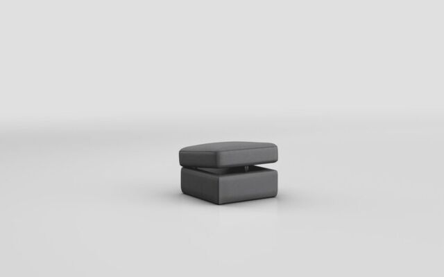 Solara Small Storage Footstool - poltronesofà at ScS