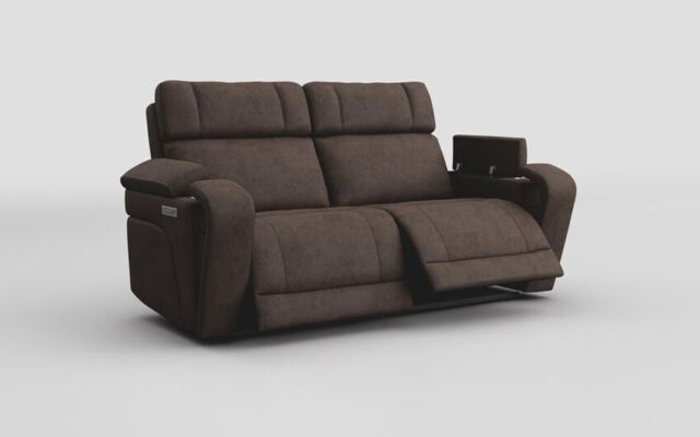 Adstock 3 Seater Power Recliner With Power Head Tilt - poltronesofà at ScS