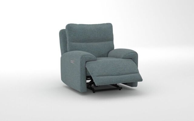 Caldbeck Power Recliner Chair with Power Head Tilt, Lumbar & Heat  - poltronesofà at ScS