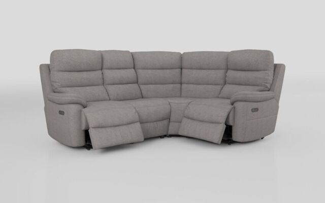 Ossett 2 Corner 1 Power Sofa with Head Tilt  - poltronesofà at ScS