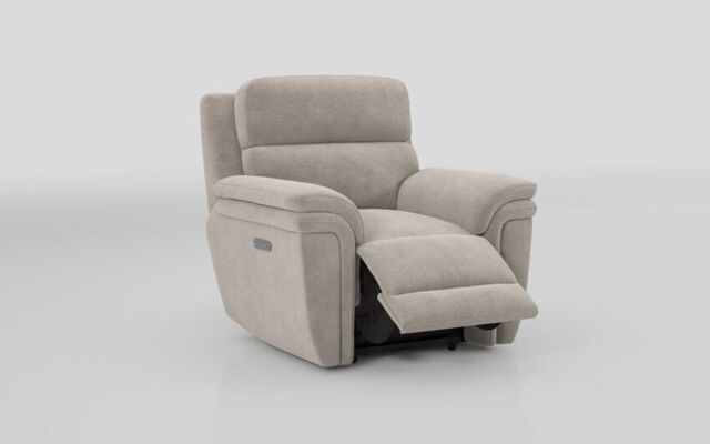 Maer Power Recliner Chair with Power Head Tilt & Lumbar - poltronesofà at ScS