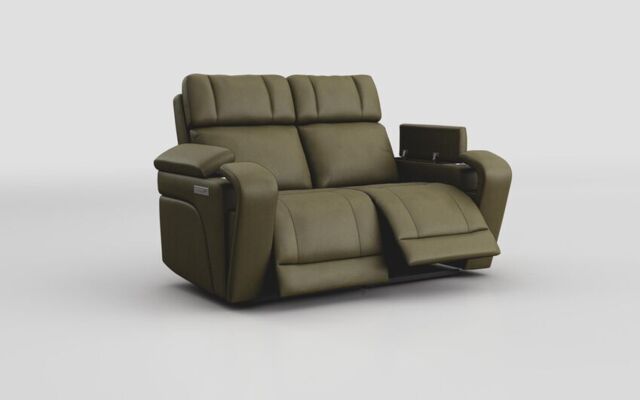 Adstock 2 Seater Power Recliner With Power Head Tilt - poltronesofà at ScS