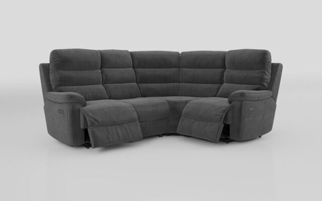 Ossett 2 Corner 1 Power Sofa with Head Tilt  - poltronesofà at ScS