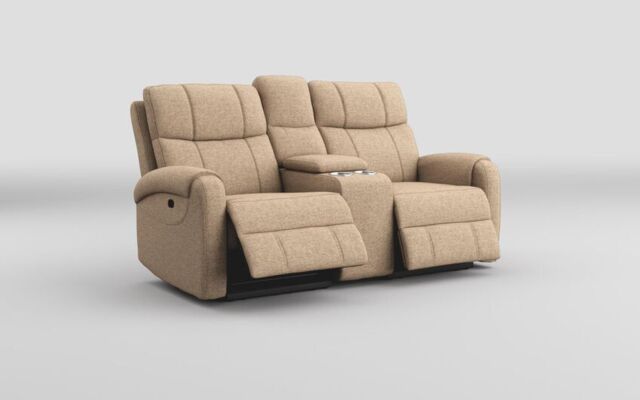 Calisese 2 Seater Manual Recliner with Console  - poltronesofà at ScS