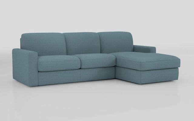 Barete Large Arm 4 Seater Sofa Bed with Right Hand Facing Large Lounger - poltronesofà at ScS