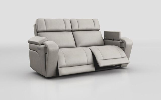 Adstock 3 Seater Power Recliner With Power Head Tilt - poltronesofà at ScS