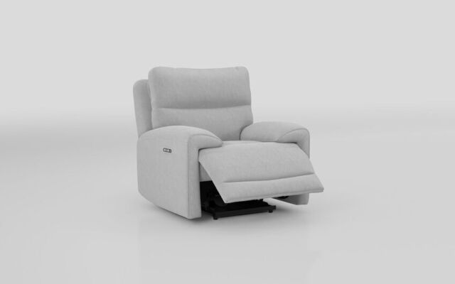 Caldbeck Power Recliner Chair with Power Head Tilt, Lumbar & Heat - poltronesofà at ScS