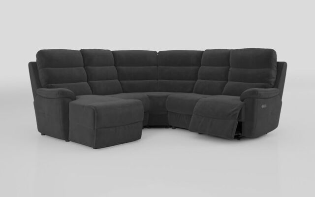 Ossett 2 Corner 2 Left Hand Facing Chaise Right Hand Facing Power Sofa with Head Tilt  - poltronesofà at ScS