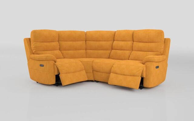 Ossett 1 Corner 2 Power Sofa with Head Tilt - poltronesofà at ScS