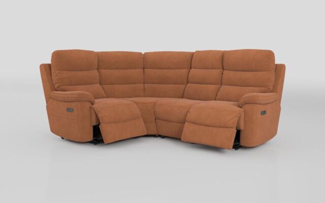 Ossett 1 Corner 2 Power Sofa with Head Tilt  - poltronesofà at ScS