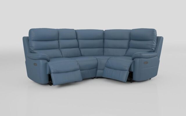Ossett 2 Corner 1 Power Sofa with Head Tilt - poltronesofà at ScS