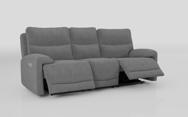 Caldbeck 3 Seater Power Recliner Sofa with Power Head Tilt  - poltronesofà at ScS