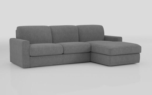 Barete Large Arm 4 Seater Sofa Bed with Right Hand Facing Large Lounger - poltronesofà at ScS