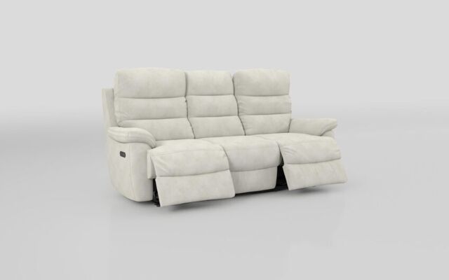 Ossett 3 Seater Power Recliner Sofa with Head Tilt  - poltronesofà at ScS